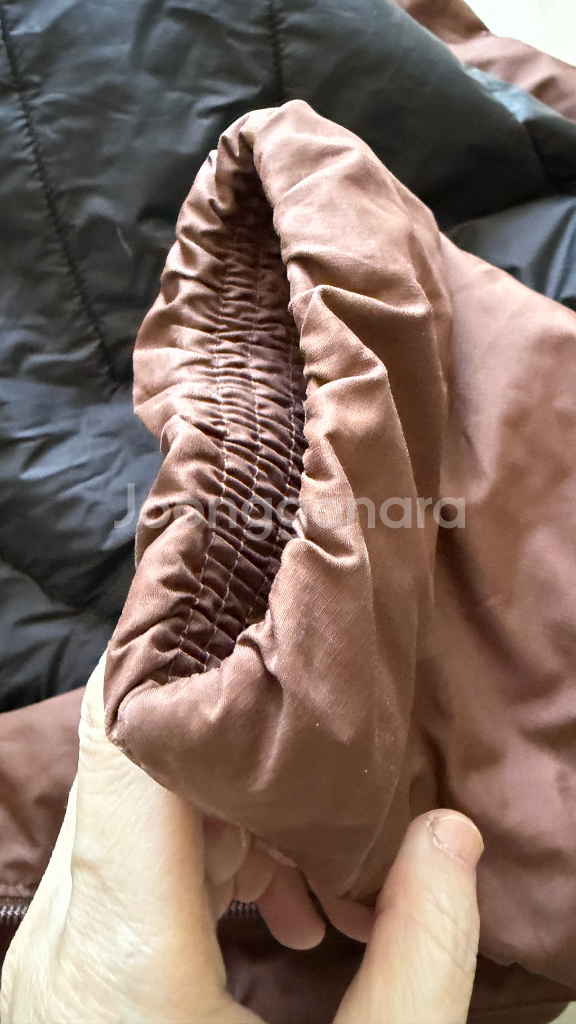 밀레 adventure travel 여성 갈색 롱 구스 다운 패딩 95 M밀레 여성 롱 다운 패딩입니다따뜻하고 가벼--7