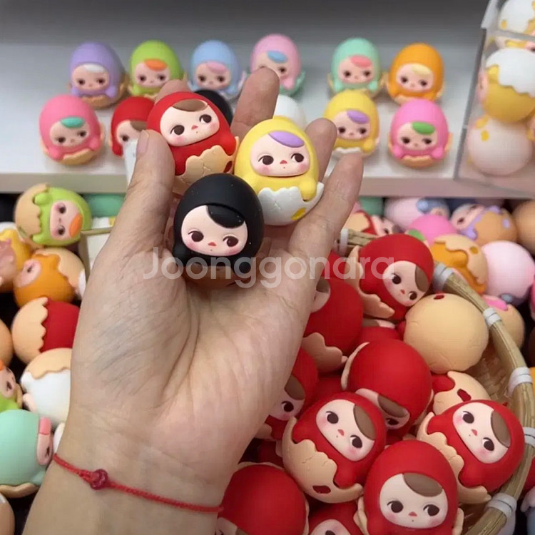 수지 제작 피규어 팝마트 매트 푸키 에그 계란 팝빈 미니어처 오브제--1