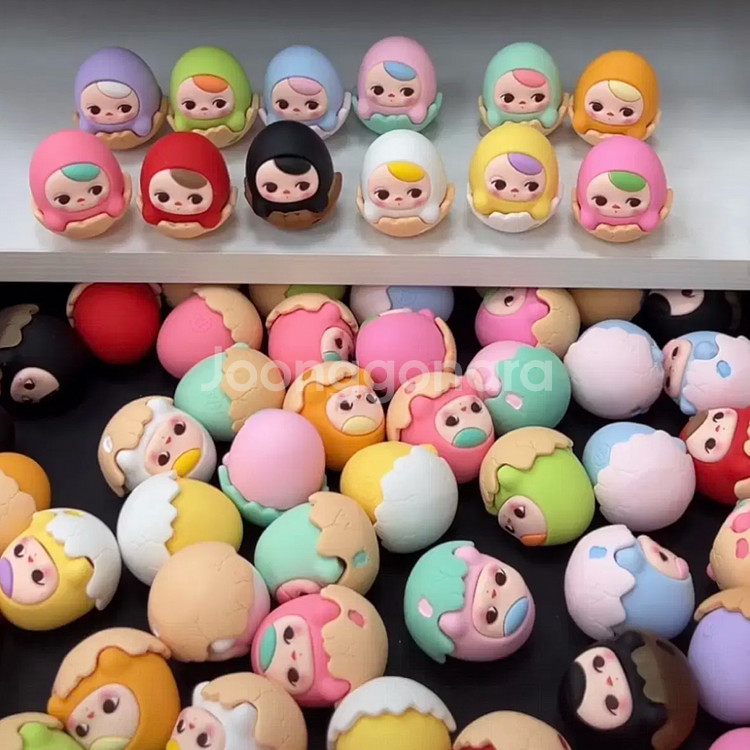 수지 제작 피규어 팝마트 매트 푸키 에그 계란 팝빈 미니어처 오브제--0