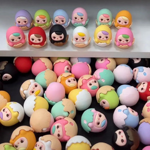 수지 제작 피규어 팝마트 매트 푸키 에그 계란 팝빈 미니어처 오브제