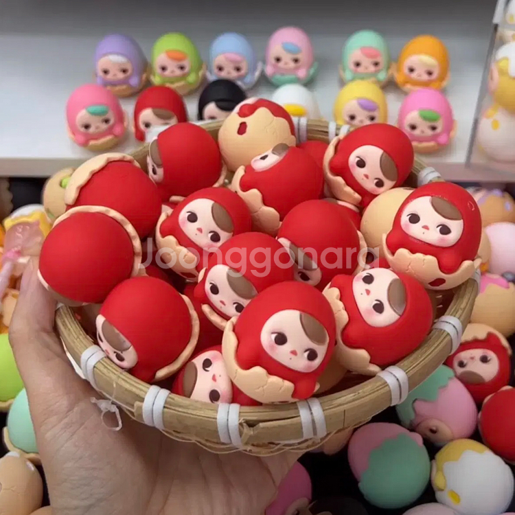 수지 제작 피규어 팝마트 매트 푸키 에그 계란 팝빈 미니어처 오브제--4