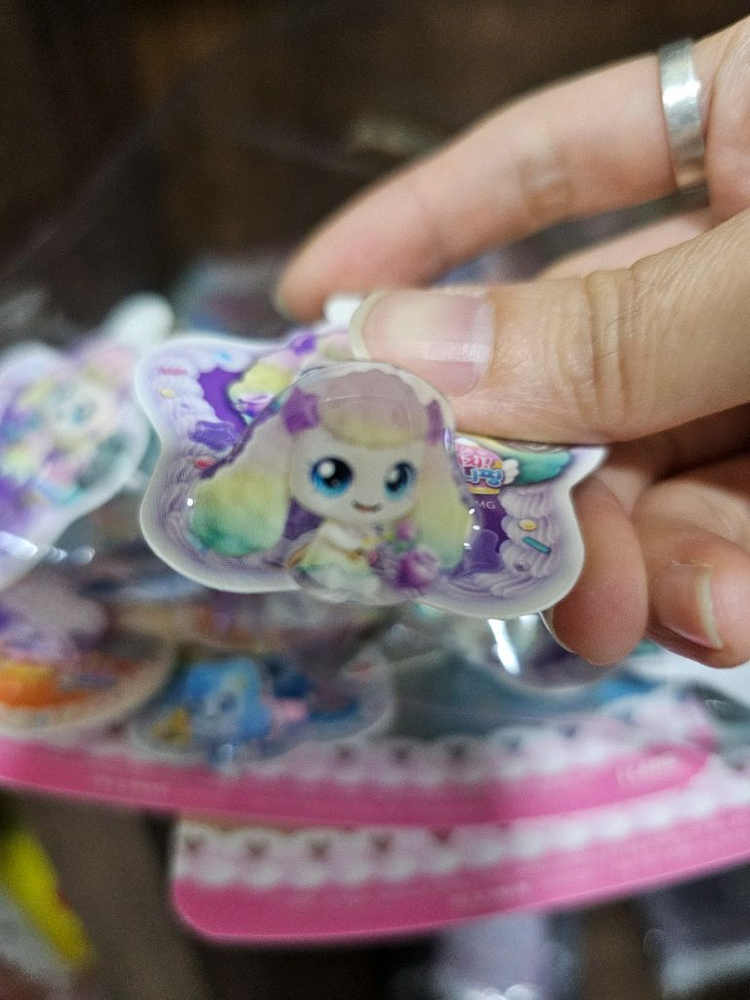 캐치티니핑 반지 집게핀 팔지 목걸이--1