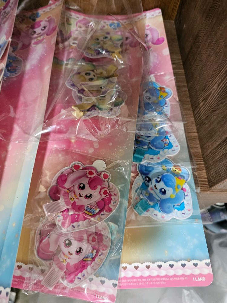 캐치티니핑 반지 집게핀 팔지 목걸이--3