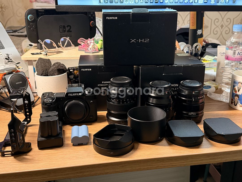 후지필름 X-H2 + XF1680 + xf56mm1.2 + xf 16mm 1.4mm 카메라, 렌즈 팝니다--8