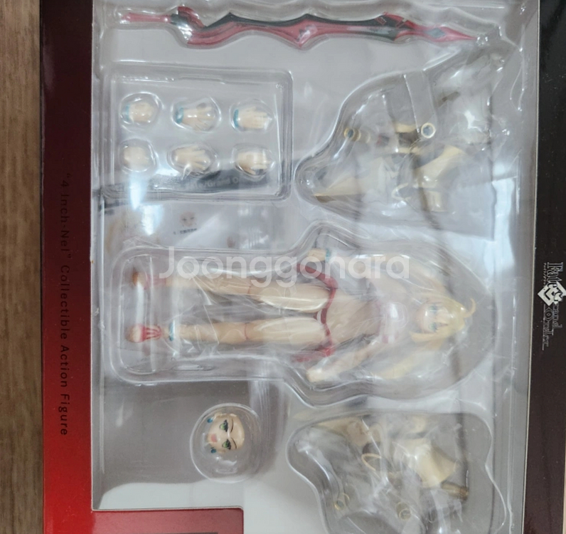 센티넬 4인치 피규어 캐스터 네로, 페그오, 페이트 그랜드 오더, 네로 클라우디우스--0