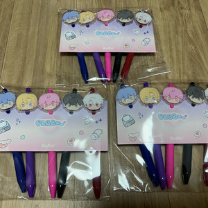 플레이브 플뿌우 버프즈 볼펜 세트 일괄