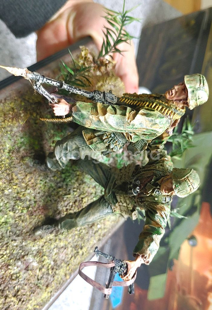 *각종교신가능*1:16정밀도색프라모델2WW독일무장친위대*비네트작~헤이리영웅--3