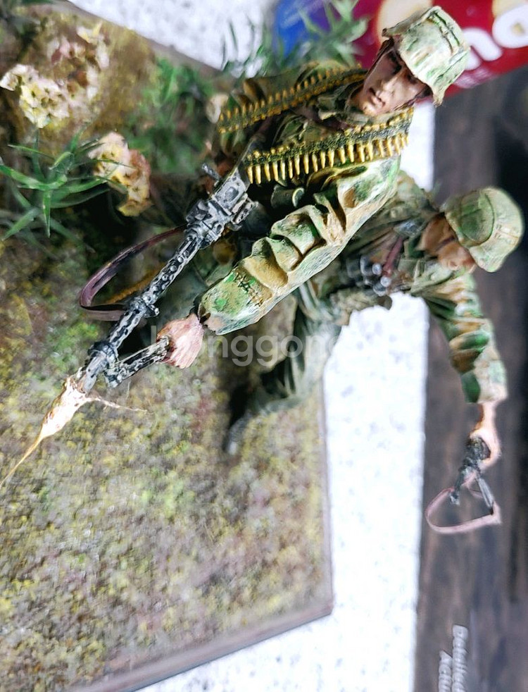 *각종교신가능*1:16정밀도색프라모델2WW독일무장친위대*비네트작~헤이리영웅--4