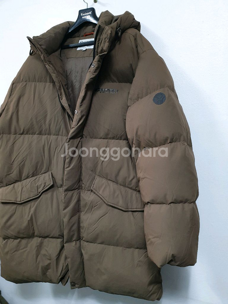 디스커버리 브라운 브루클린 다운패딩 오리털 105사이즈--1