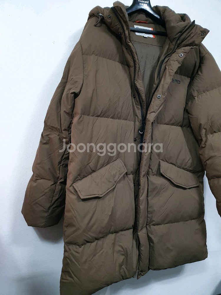 디스커버리 브라운 브루클린 다운패딩 오리털 105사이즈--2