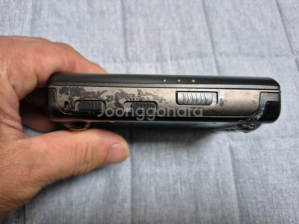 SONY WM-DX100 블랙색상 정크기기 판매합니다.--2