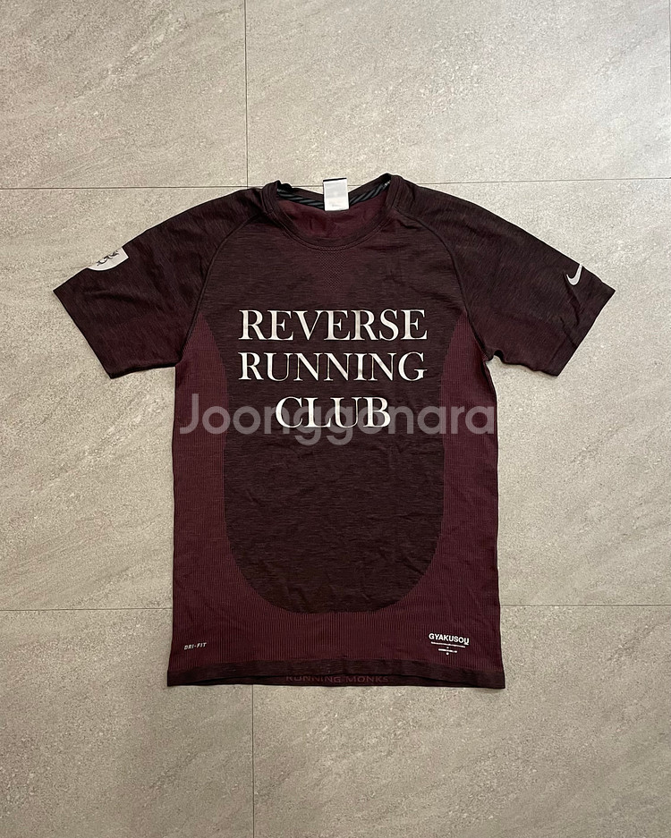 나이키 x 언더커버 갸쿠소우 러닝 반팔 티셔츠 L--0