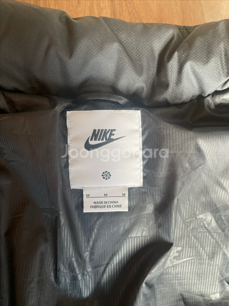 나이키 nsw 패딩 자켓 블랙--10