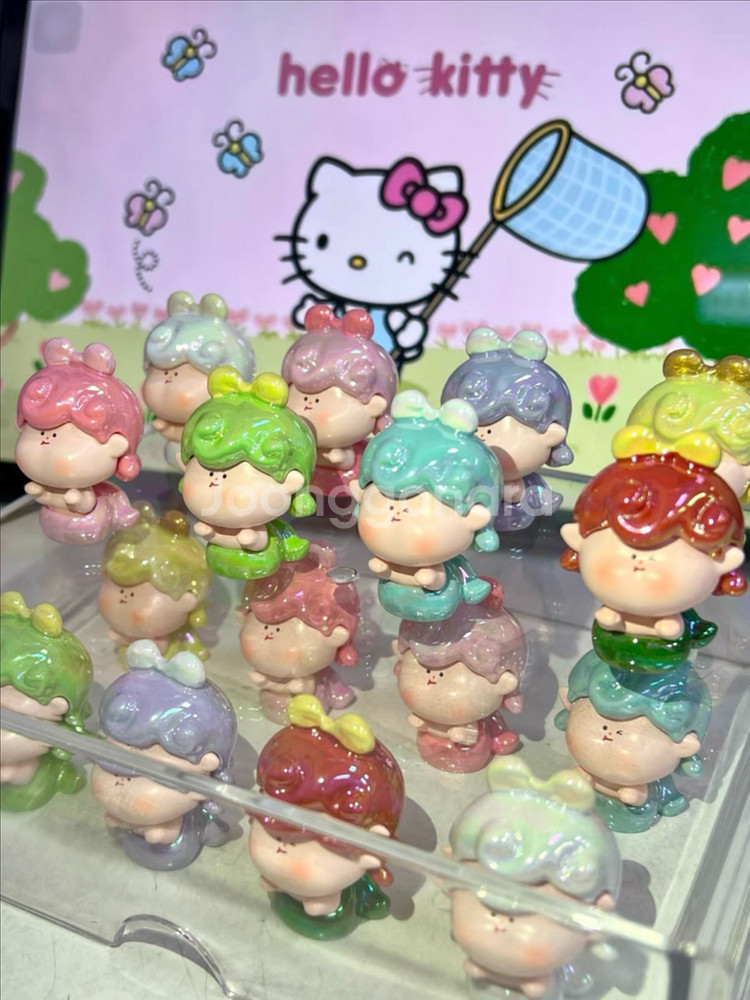 수지 제작 피규어 아마릴리스 뱀공주 글로시 코팅 미니어처 오브제--1