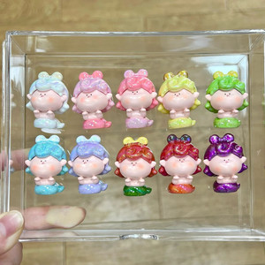 수지 제작 피규어 아마릴리스 뱀공주 글로시 코팅 미니어처 오브제