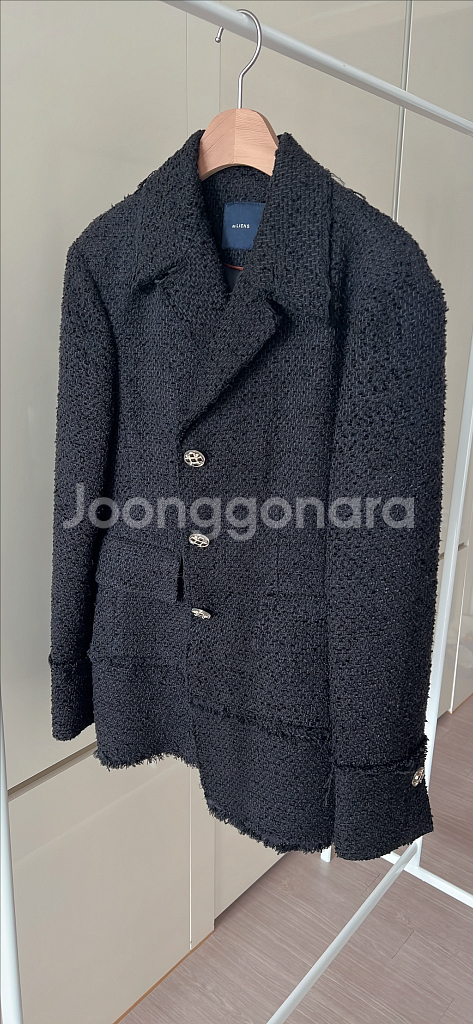 데리앙스 트위드 자켓--0