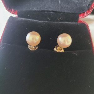 14k 골드 진주 귀걸이