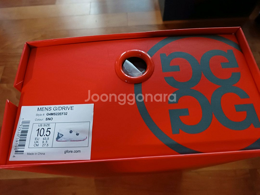 골프화 박스 지포어 MG4+ G/DRIVE 빈박스--2