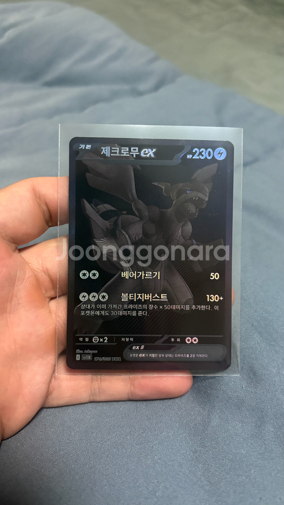 포켓몬카드 제크로무 EX--2