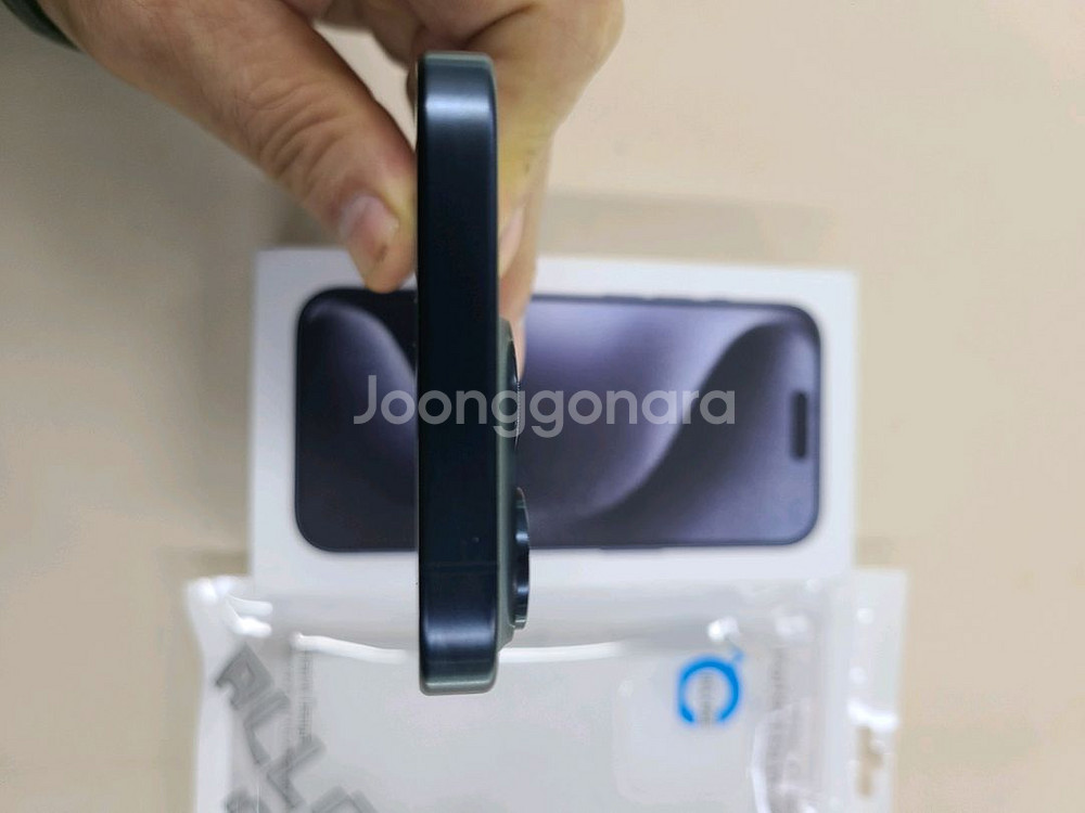 아이폰15프로 128G 밧데리89프로 무찍힘 상태굿 ^^--3