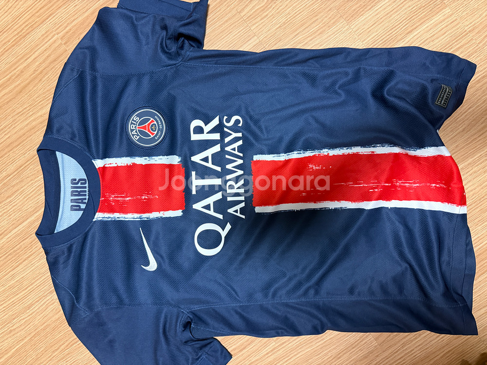 24/25 파리 생제르망 유니폼 S 사이즈 홈어센틱--0