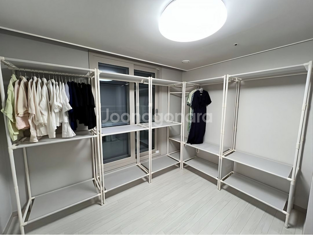 [최저가+사은품]드레스룸 시스템 철제 옷장 옷걸이 행거--3