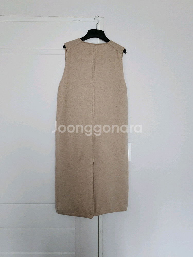 르베이지 캐시 100 롱니트베스트--1