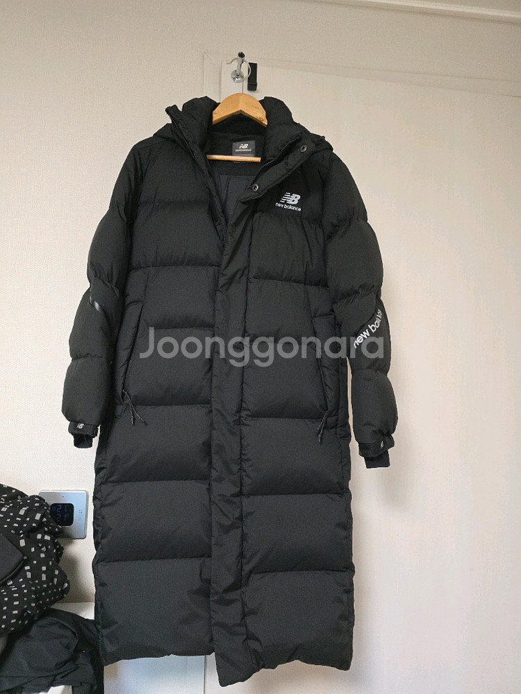 뉴발란스 덕다운 롱패딩--0