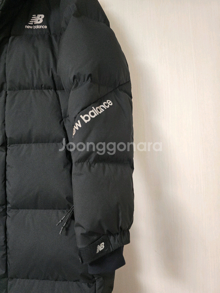 뉴발란스 덕다운 롱패딩--3