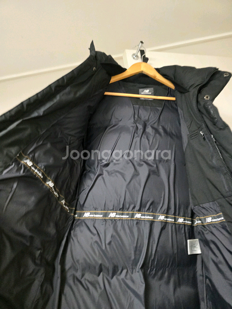 뉴발란스 덕다운 롱패딩--5