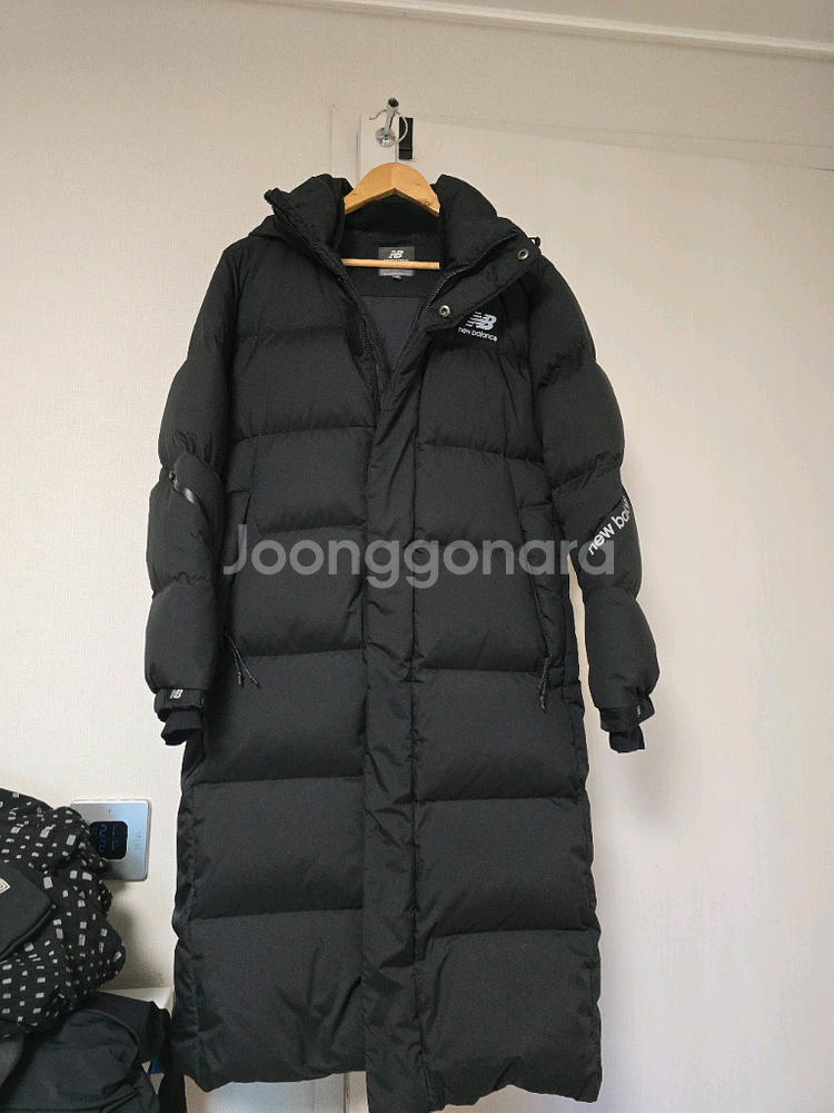 뉴발란스 덕다운 롱패딩--9