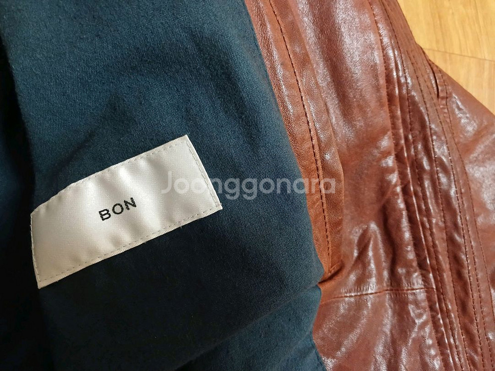 본BON(정품) 남성 양가죽 라이더 자켓 (100적당)--0