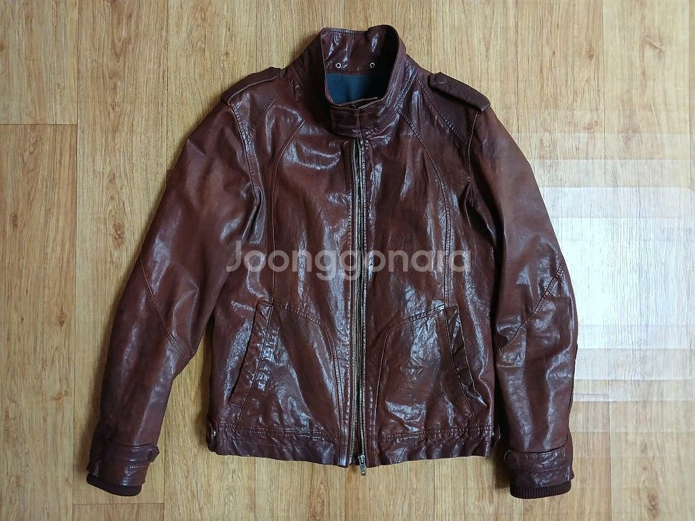 본BON(정품) 남성 양가죽 라이더 자켓 (100적당)--2