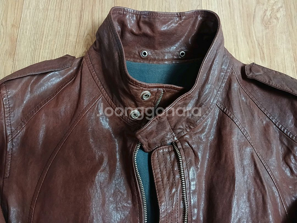 본BON(정품) 남성 양가죽 라이더 자켓 (100적당)--1