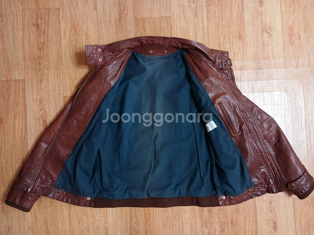 본BON(정품) 남성 양가죽 라이더 자켓 (100적당)--6