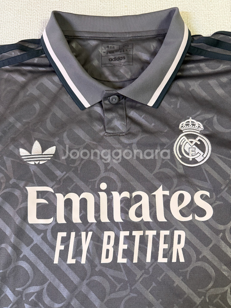 아디다스 레알 2024/25 3rd 써드 저지 차콜 4XL(KR)--1