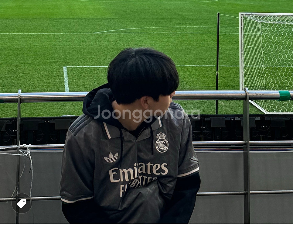 아디다스 레알 2024/25 3rd 써드 저지 차콜 4XL(KR)--5