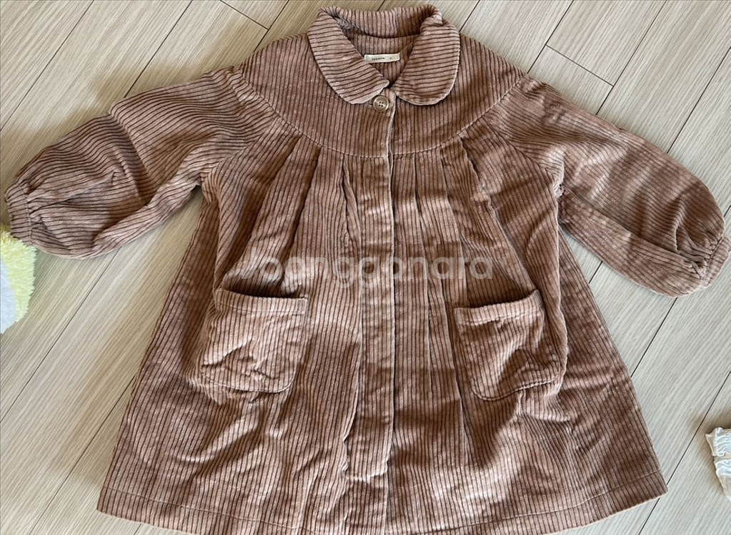 동그라미마켓 코듀로이 코트 베이지 M--0