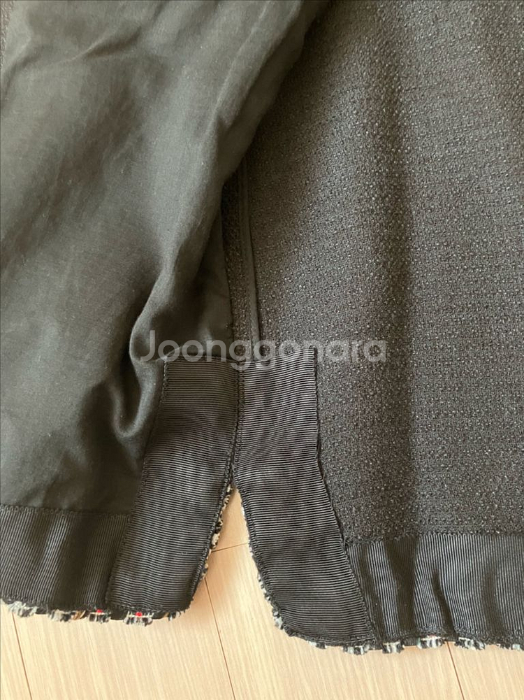 한섬 SJSJ 트위드 자켓 (2회 착용)--8