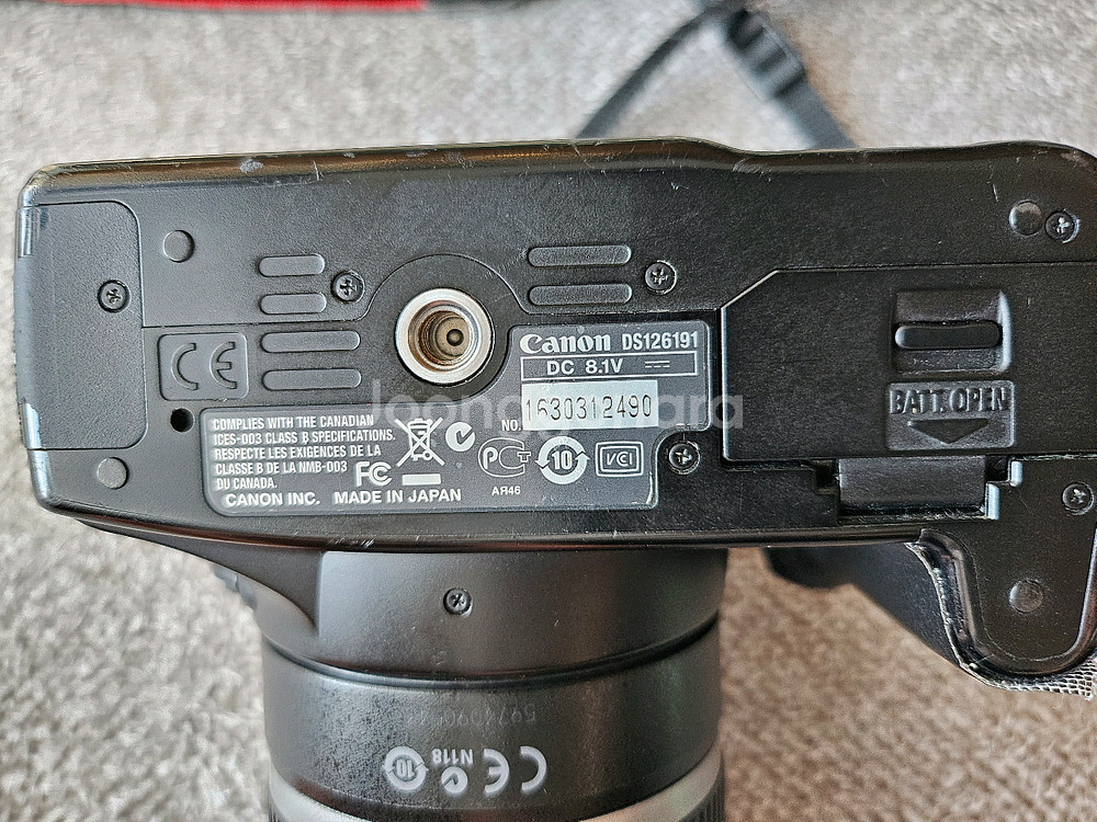 캐논 EOS1000D 디지털 카메라--3