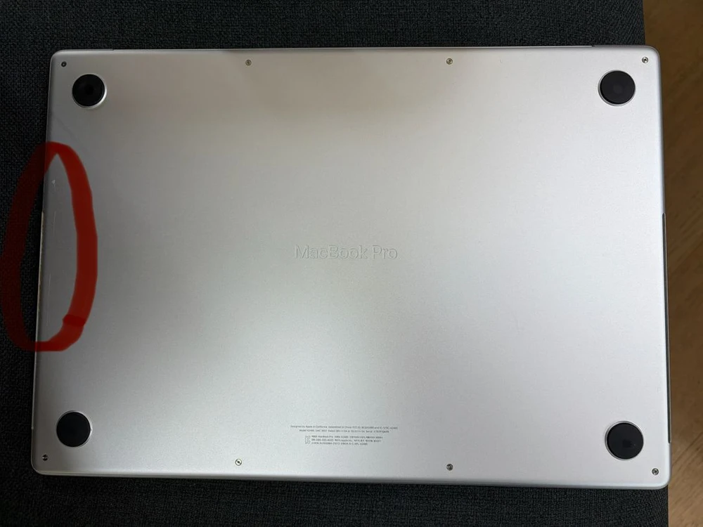 맥북프로 16인치 m1pro 32gb 1tb 이미지