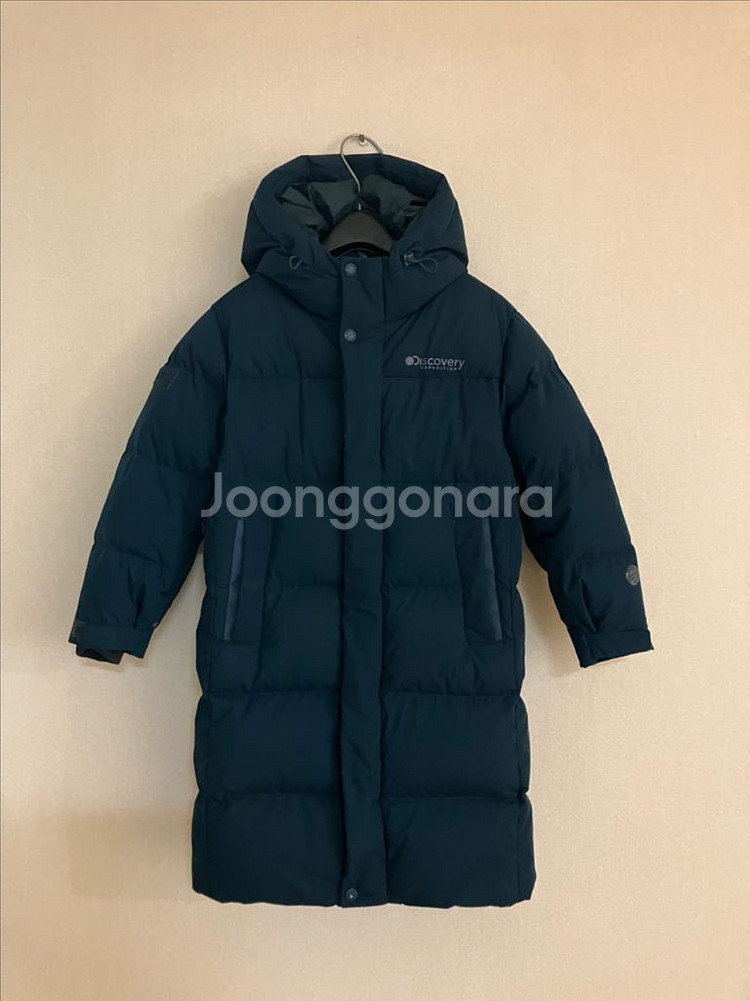 디스커버리 키즈 구스다운 롱 패딩점퍼 130--0