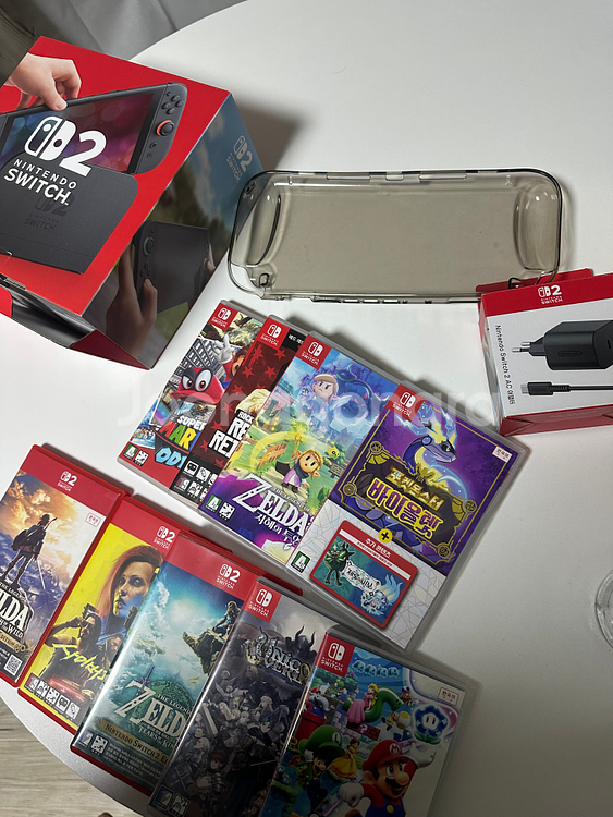 닌텐도 스위치2 본체 + 게임 다수 세트--0
