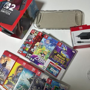 닌텐도 스위치2 본체 + 게임 다수 세트