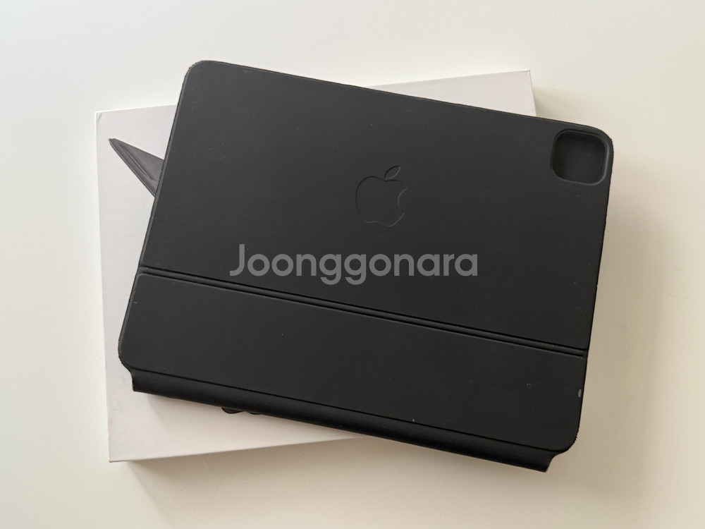 아이패드 11인치 애플 정품 매직키보드 S급 한영 블랙 풀박스 판매--0