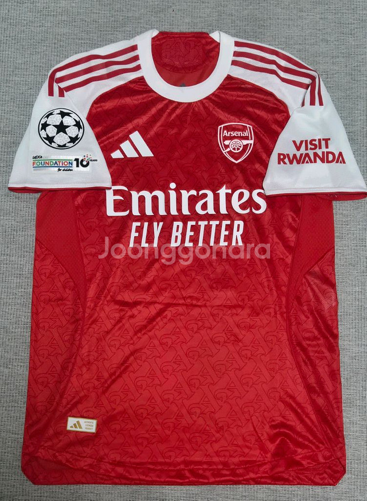 25 26 아스날 홈 요케레스 유니폼 L사이즈--1