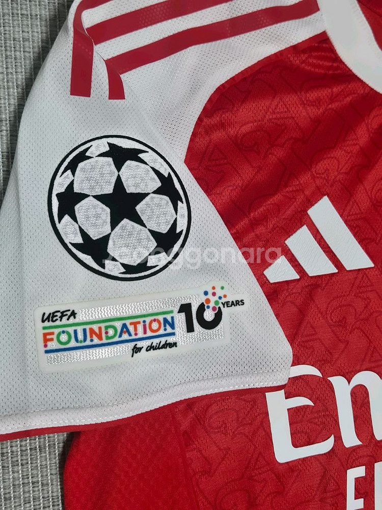 25 26 아스날 홈 요케레스 유니폼 L사이즈--4