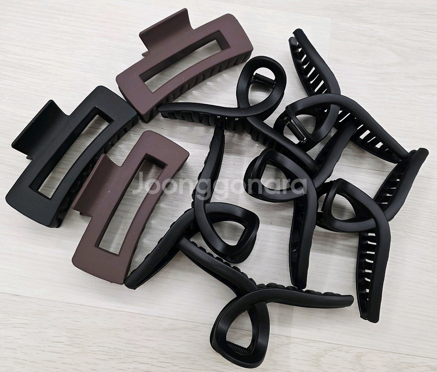 집게핀 무광 3종 9개 일괄--0