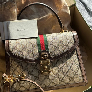 오피디아 GG 캔버스 미디움 핸드백