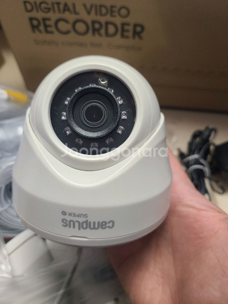 매장용 S급 캠플러스 200만화소 돔 CCTV 카메라 4채널 팝니다--0